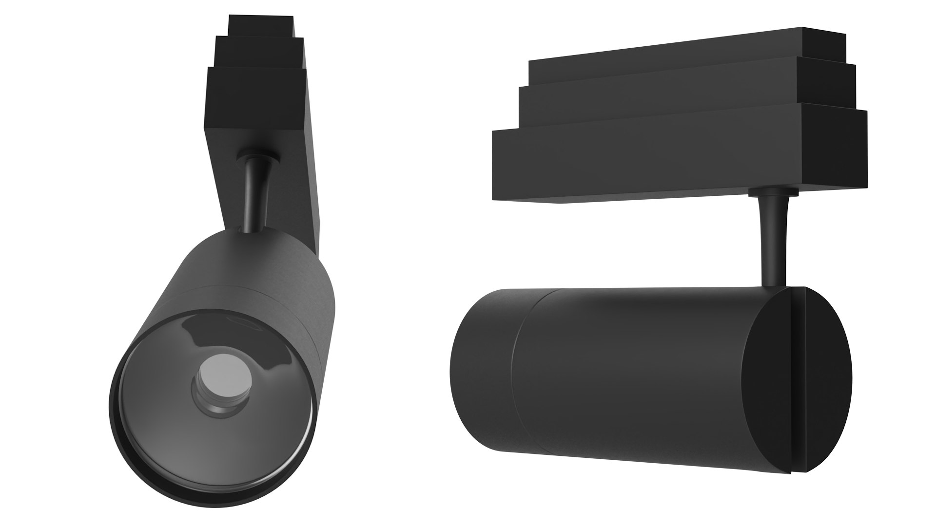 3D Cylinder LED Track Light Head - TurboSquid 2279919