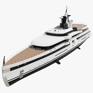 Orlanda Superyacht Dynamic Simulation 3D model