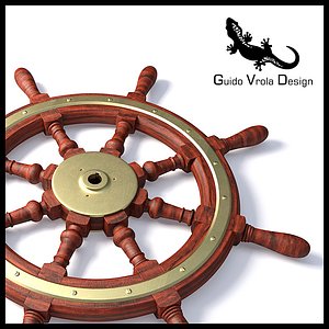 Ship's wheel - Download Free 3D model by galaxxxy (@galaxxxy) [7db785e]