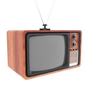 3D model OLD TV