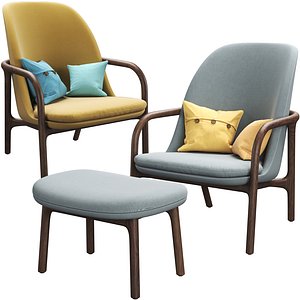 Neva Easy Chair High-Back By Artisan