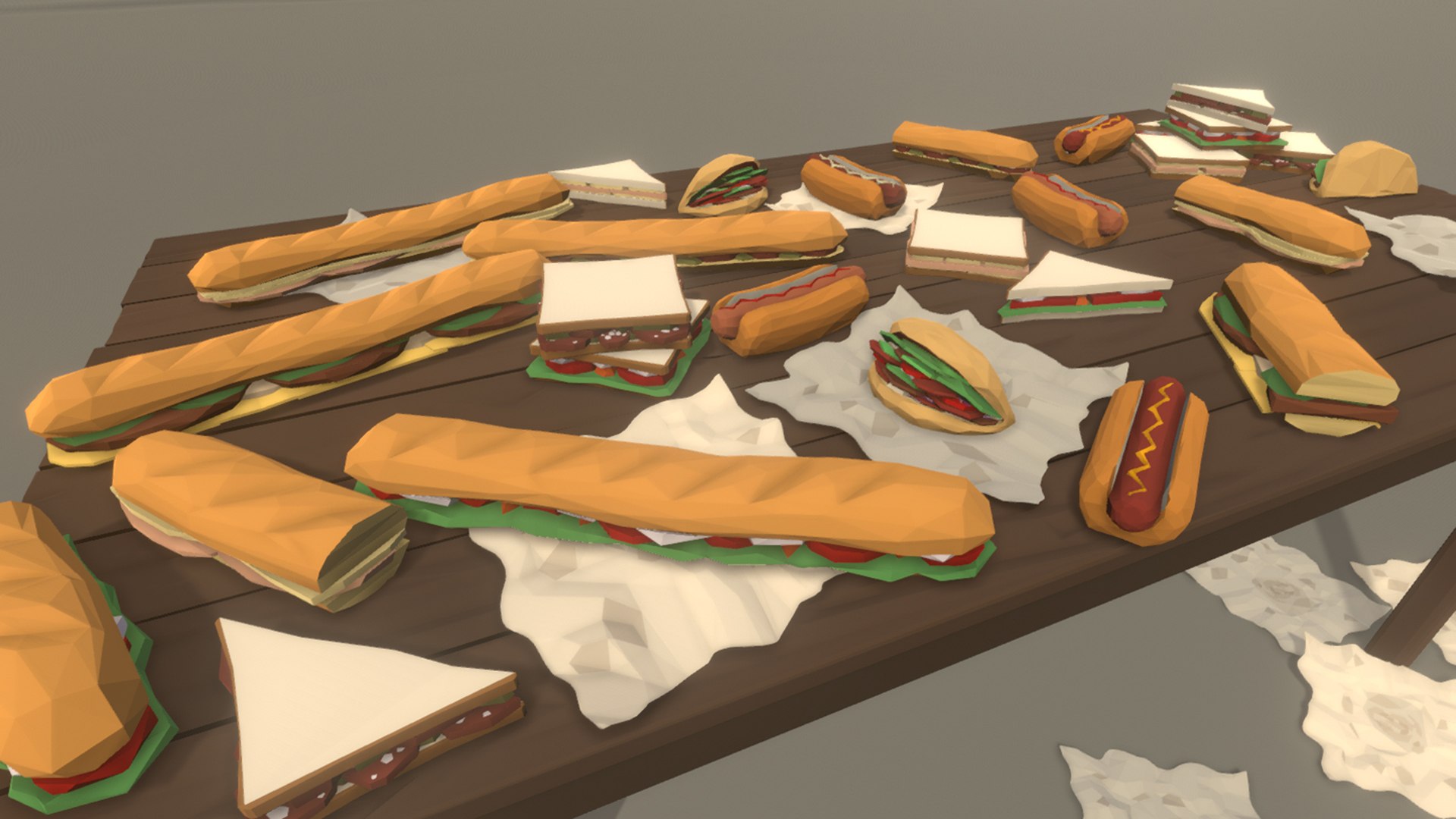LowPolyPro Fast-foods 3D model https://p.turbosquid.com/ts-thumb/KF/38MqsW/kQ/screenshots_sandwiches/jpg/1629203501/1920x1080/fit_q87/3f4b84126e028c5d47debc88045129ec9746b724/screenshots_sandwiches.jpg