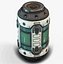 Sci Fi Barrel Low Poly