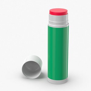 lip-balm-02---open-upright 3D model