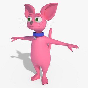 3d cartoon character model
