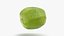Peeled Kiwi - 3D Scanned