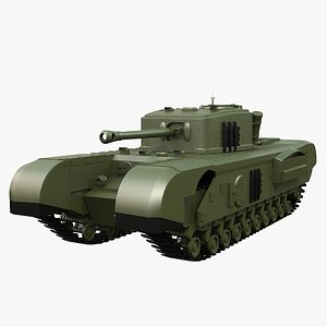 Churchill Mark VII 3D model