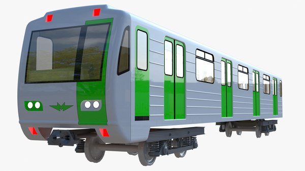 3D модель Поезда метро России - TurboSquid 1756280