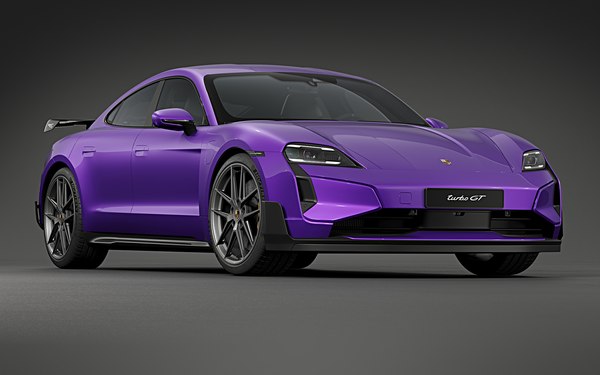 2025 ポルシェ タイカン ターボ GT ヴァイザッハ パッケージ3Dモデル