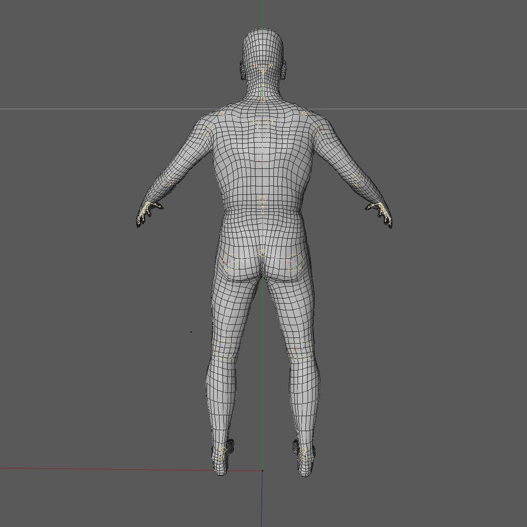 3d Realistic Base Mesh Old