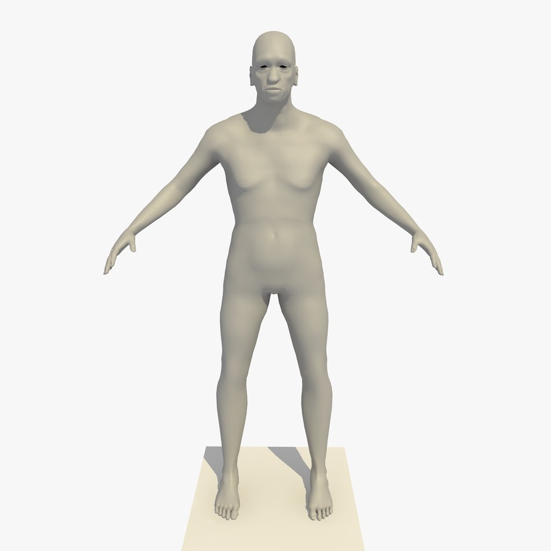 3d Realistic Base Mesh Old