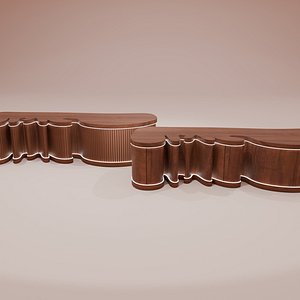 3D Reception Desk