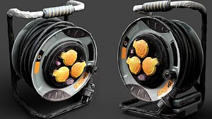 electric equipment cable splitter PBR photogrammetry