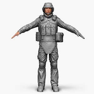 Soldier Bundeswehr Zbrush Set 3