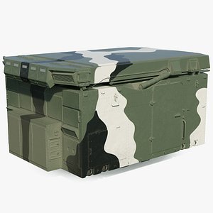 camouflage flap lid b 3D model
