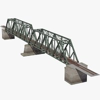 Railroad Truss Bridge
