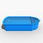 3d model garden swimming pool
