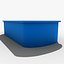3d model garden swimming pool
