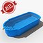 3d model garden swimming pool