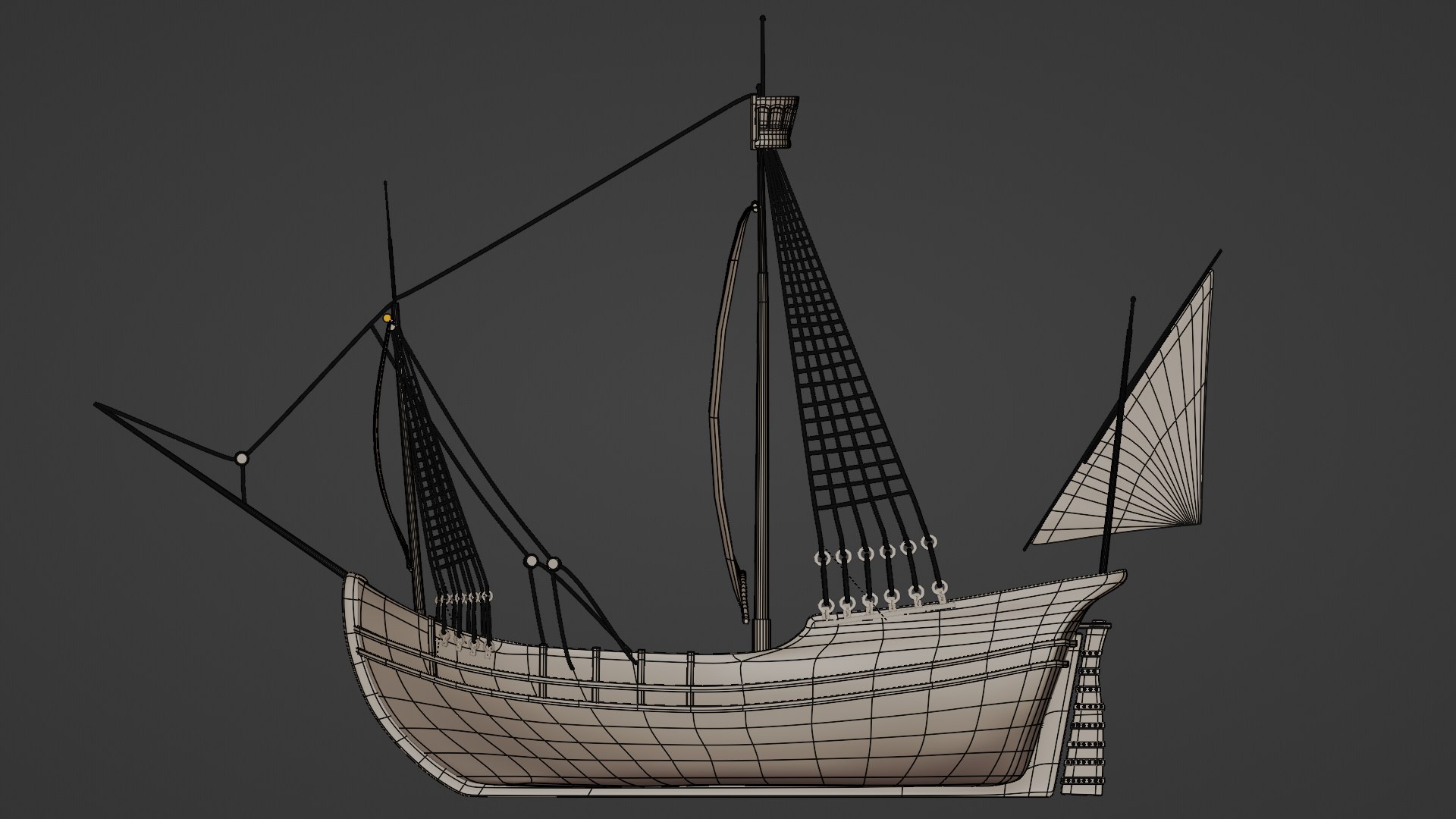 3D Model Columbus Fleet - Model Textures - TurboSquid 2205799