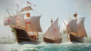 3D model Columbus Fleet - Model  Textures