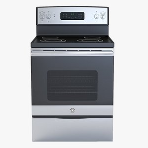 General Electric Free-Standing Electric Range JB645DKBB
