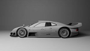 MERCEDES BENZ CLK GTR 3D model