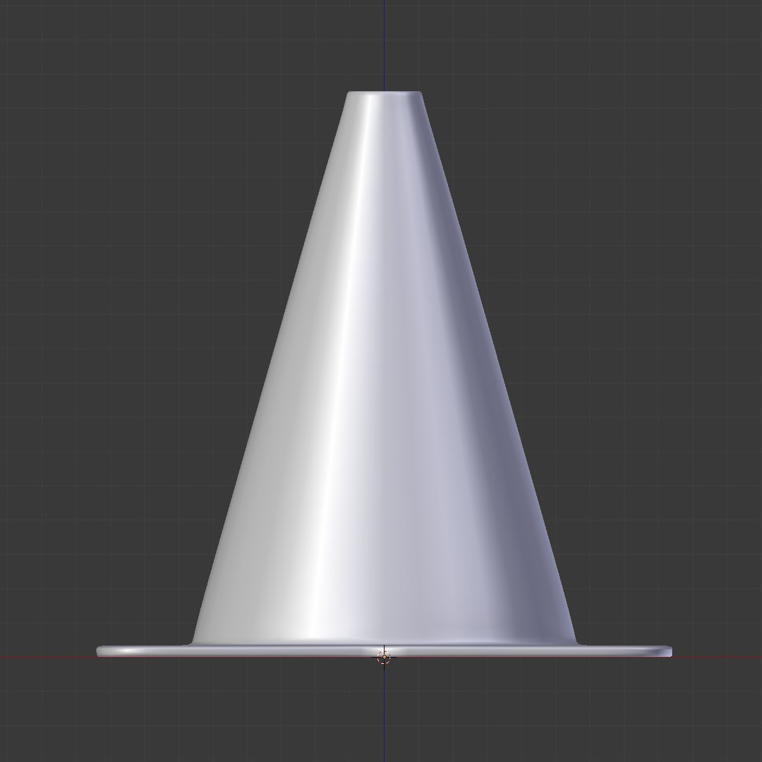 Orange Traffic Cone 3D Model - TurboSquid 1189086