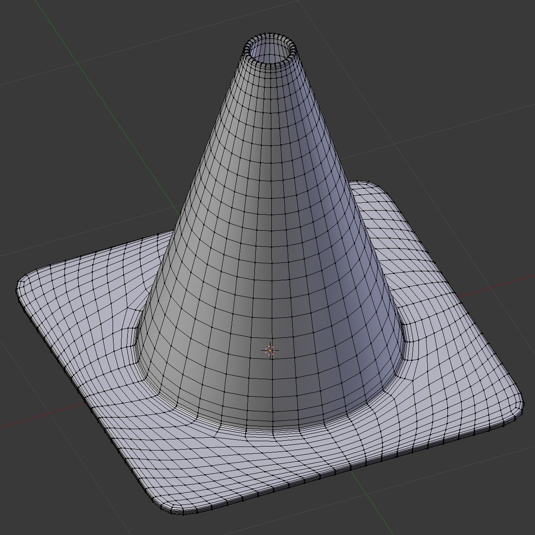 Orange Traffic Cone 3D Model - TurboSquid 1189086