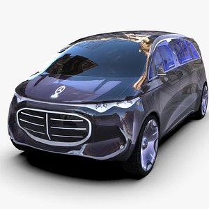 Mercedes Vision V Concept 2026 3D model