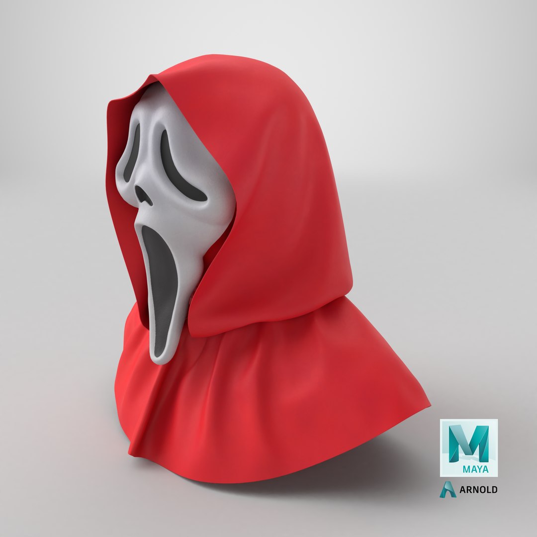 3D Ghostface Mask with Hood 2 model https://p.turbosquid.com/ts-thumb/KF/sfOeRw/cR/stemcell_maya_arnold_render/png/1720450459/1920x1080/fit_q87/5881deaeba9f60a2ecc5684c48bde57a7da1110b/stemcell_maya_arnold_render.jpg
