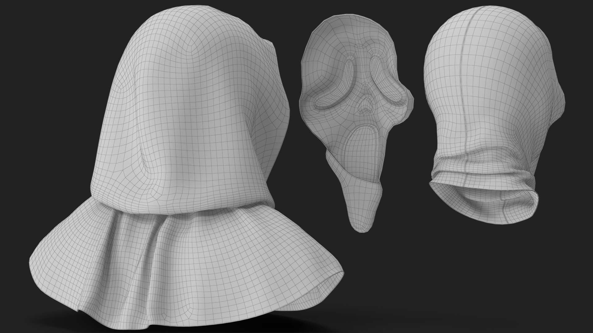 3D Ghostface Mask with Hood 2 model https://p.turbosquid.com/ts-thumb/KF/sfOeRw/n6/wireframe_06/jpg/1719908830/1920x1080/fit_q87/df78026d813d91bcf284fa2bc505505feadec0c2/wireframe_06.jpg