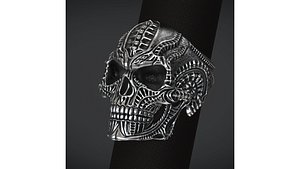 Skull Ring Biomechanics print