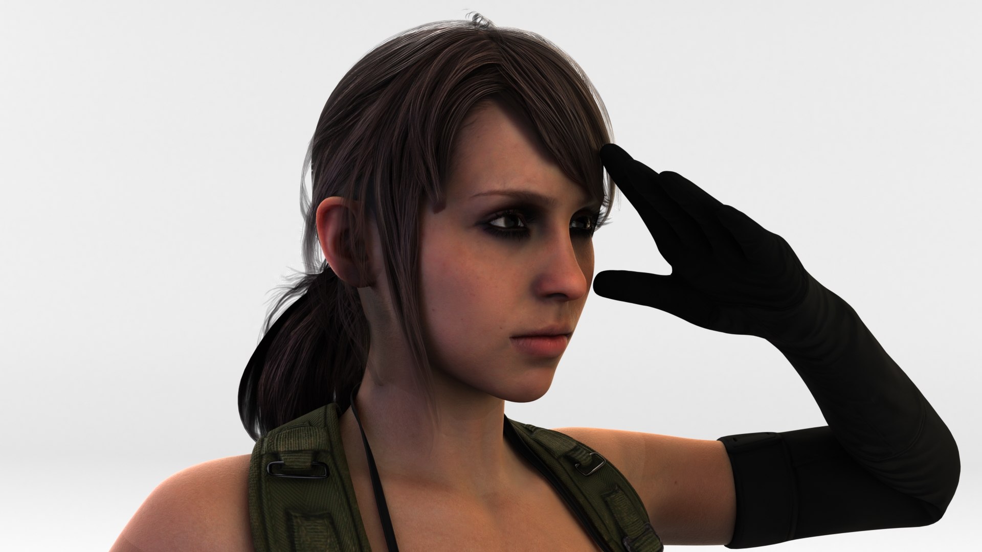 D Model Quiet Nude Metal Gear Solid TurboSquid