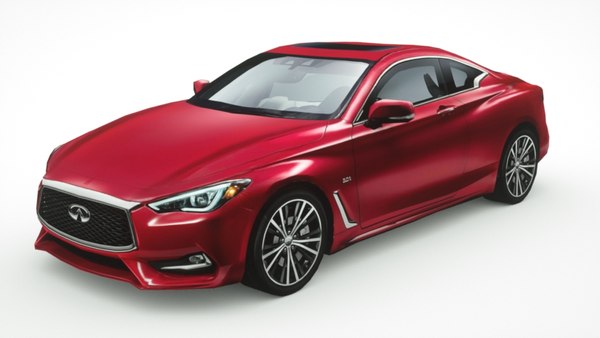 3D Infiniti Q60 Coupe 2018 TurboSquid 1262282
