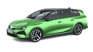 3D Opel Astra Sports Tourer 2026