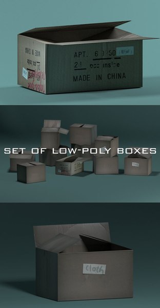 Packaging box games 3D model - TurboSquid 1261982