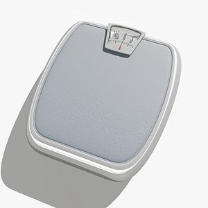 personal weight scale 3d model