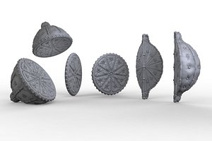 Opulent decorative Lemon pieces