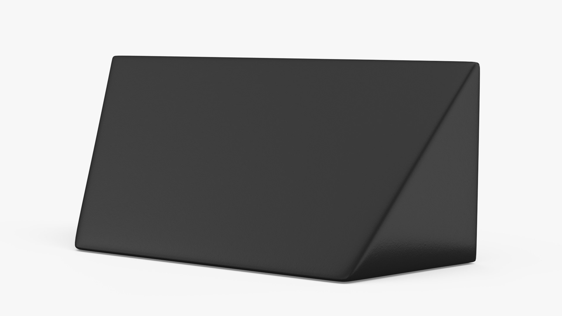 Kitchen Cabinet Handle Bin Pull Closed Black 3D model preview