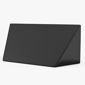 3D Kitchen Cabinet Handle Bin Pull Closed Black