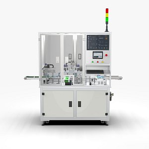 Automatic Soft Pack Battery Pack Measuring Machine 3D model