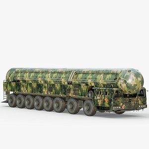 Dongfeng DF-61 Mobile Intercontinental Ballistic Missile PBR