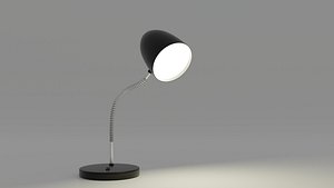 lamp rigged 3D model