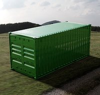 20FT ISO Shipping Container - Solared Survivor
