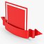 Label Ribbon 3D model