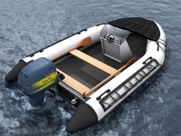 rubber boat outboard motor max