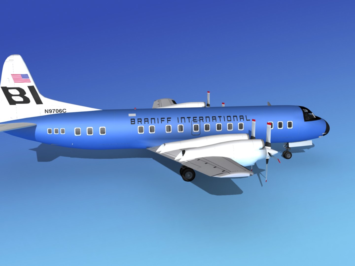 3d Propellers Electra Lockheed