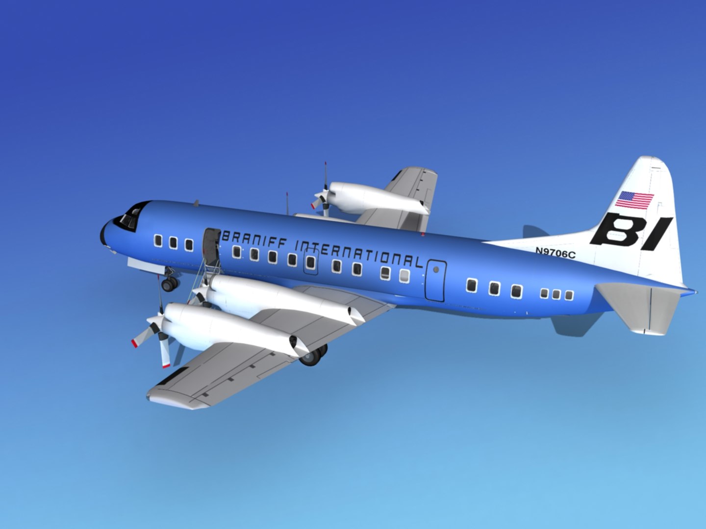 3d Propellers Electra Lockheed