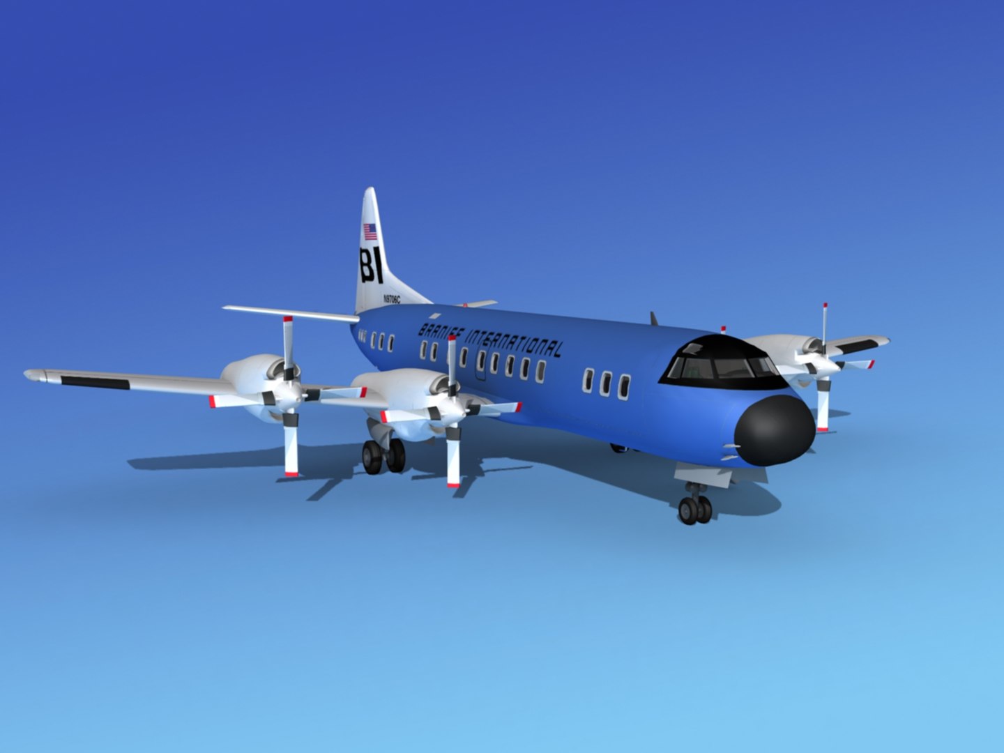 3d Propellers Electra Lockheed
